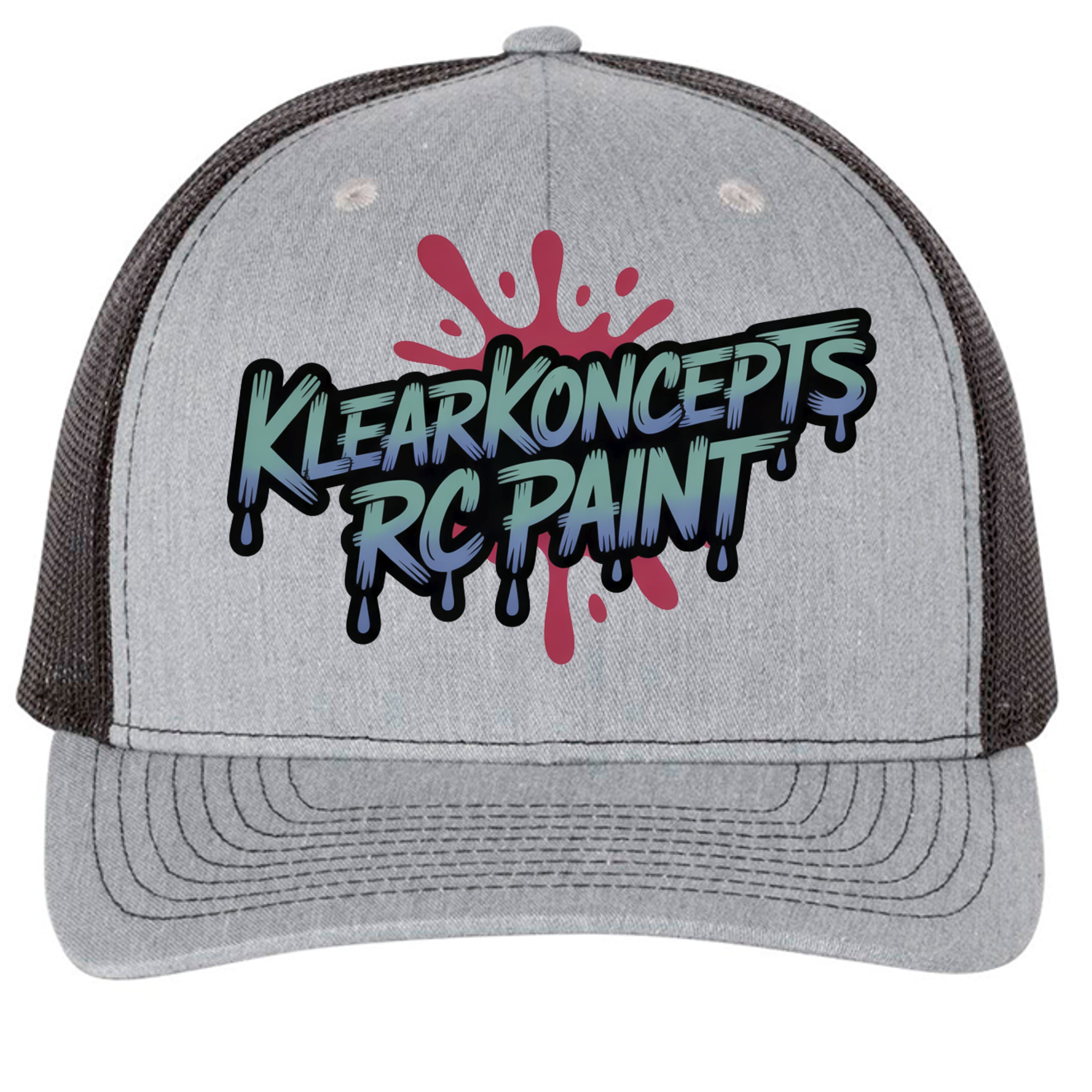 Heather Grey/ Black - 112FP - FRONT
